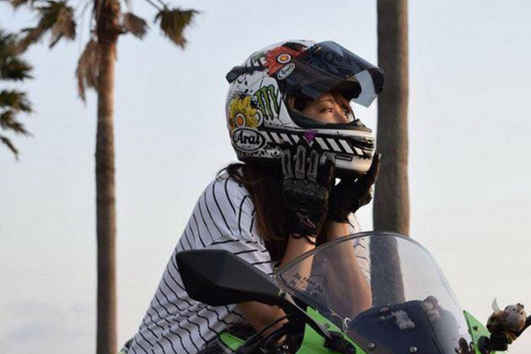 Rin-chan Motorcycle Japanese Girl Rider