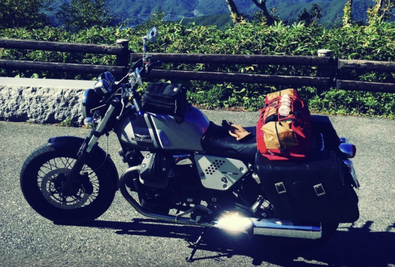 Tomoki Azuma Moto Guzzi V7 Special GOAT Platform KDDI Designer Rider