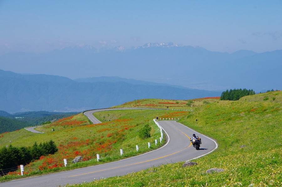 Venus Line Nagano Most Scenic Motorcycle Riding Road in Japan